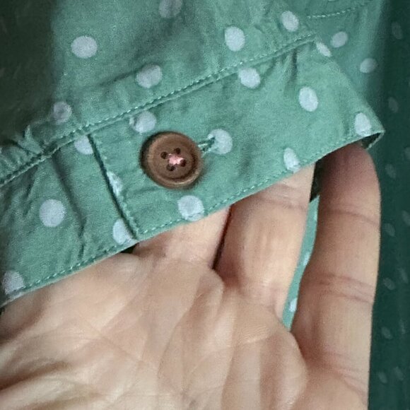 EUC - Matilda Jane Enticing Eyelet Top on Mint Green - Size Medium - Picture 5 of 10